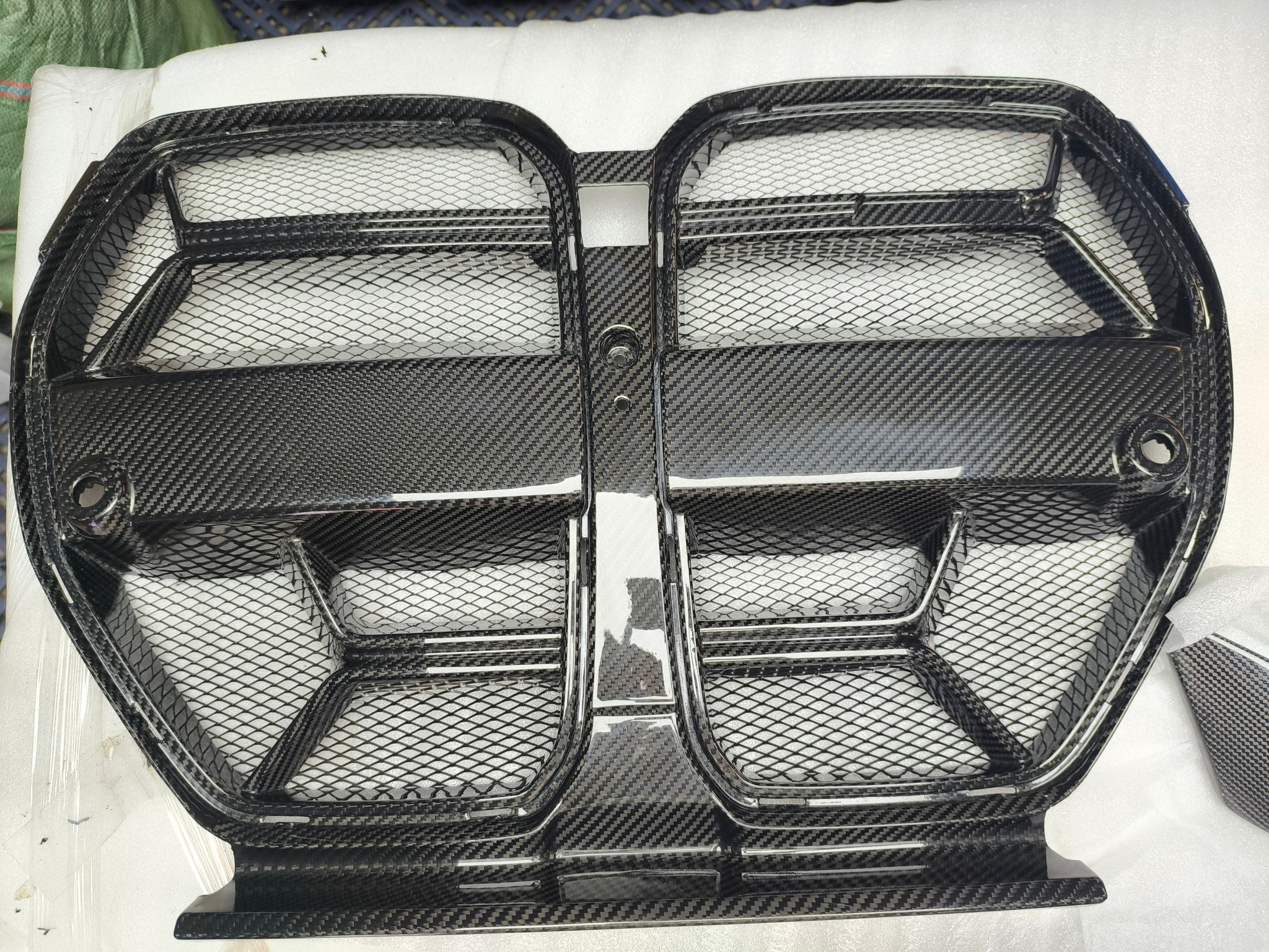 Racello Carbon CSL Style Frontgrill mit Insektennetz für BMW G80 G81 G82 G83 M3 M4