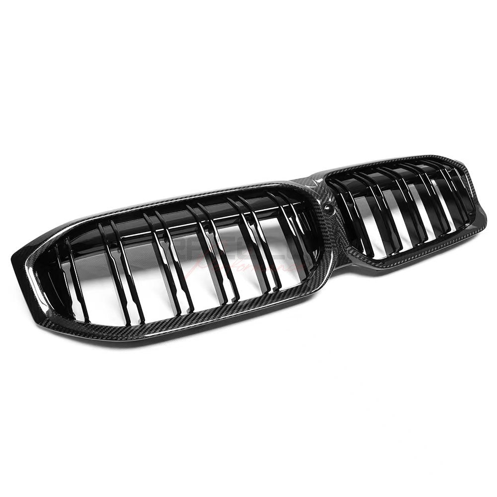 G3X1 Echtcarbon Nierengrill BMW G20 G21 LCI linke Detailansicht